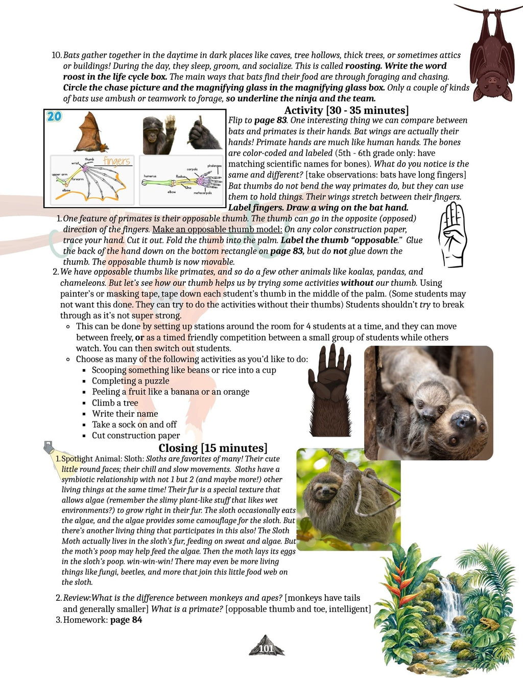 Zoology by Biome Teacher Manual 3rd–6th