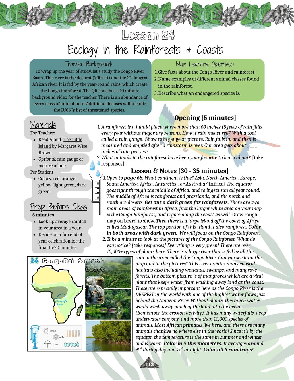 Zoology by Biome Teacher Manual PreK–2nd