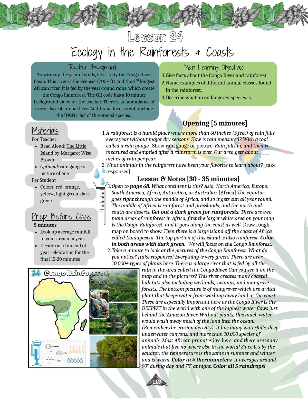 Zoology by Biome Teacher Manual PreK–2nd
