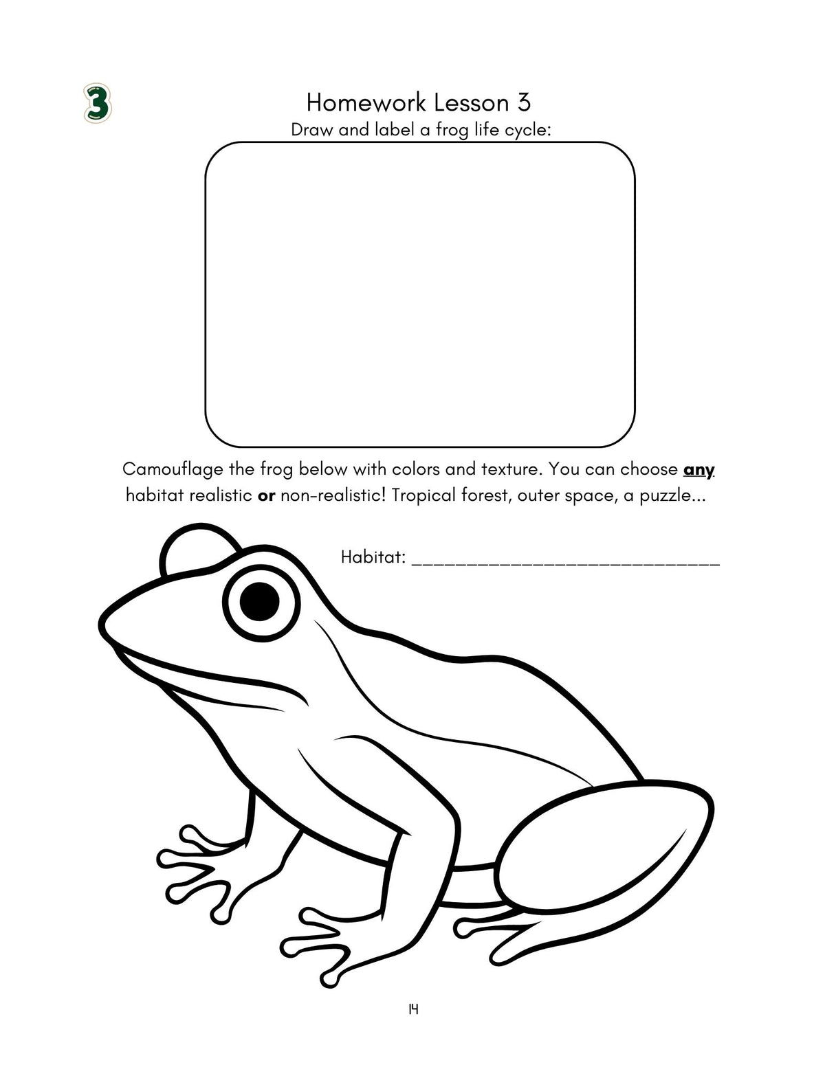 Zoology by Biome Student Notebook 3rd–4th