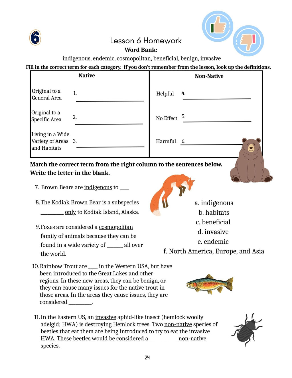 Zoology by Biome Curriculum Bundle 3rd–6th