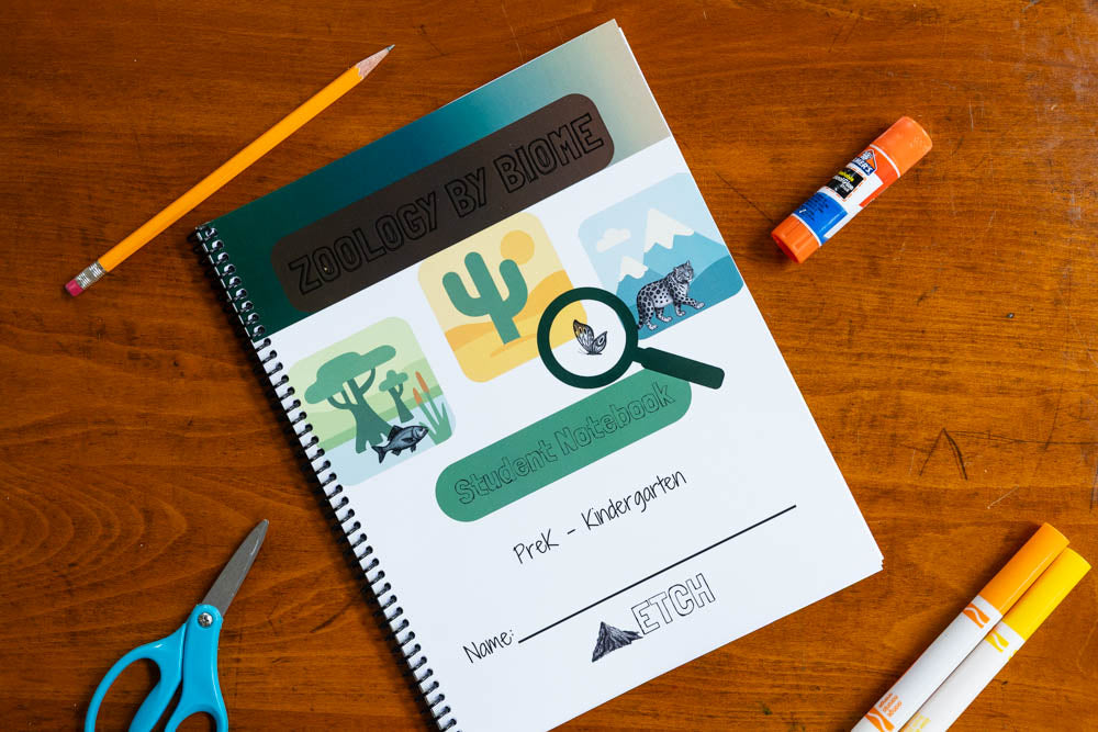 Zoology by Biome Student Notebook PreK–K