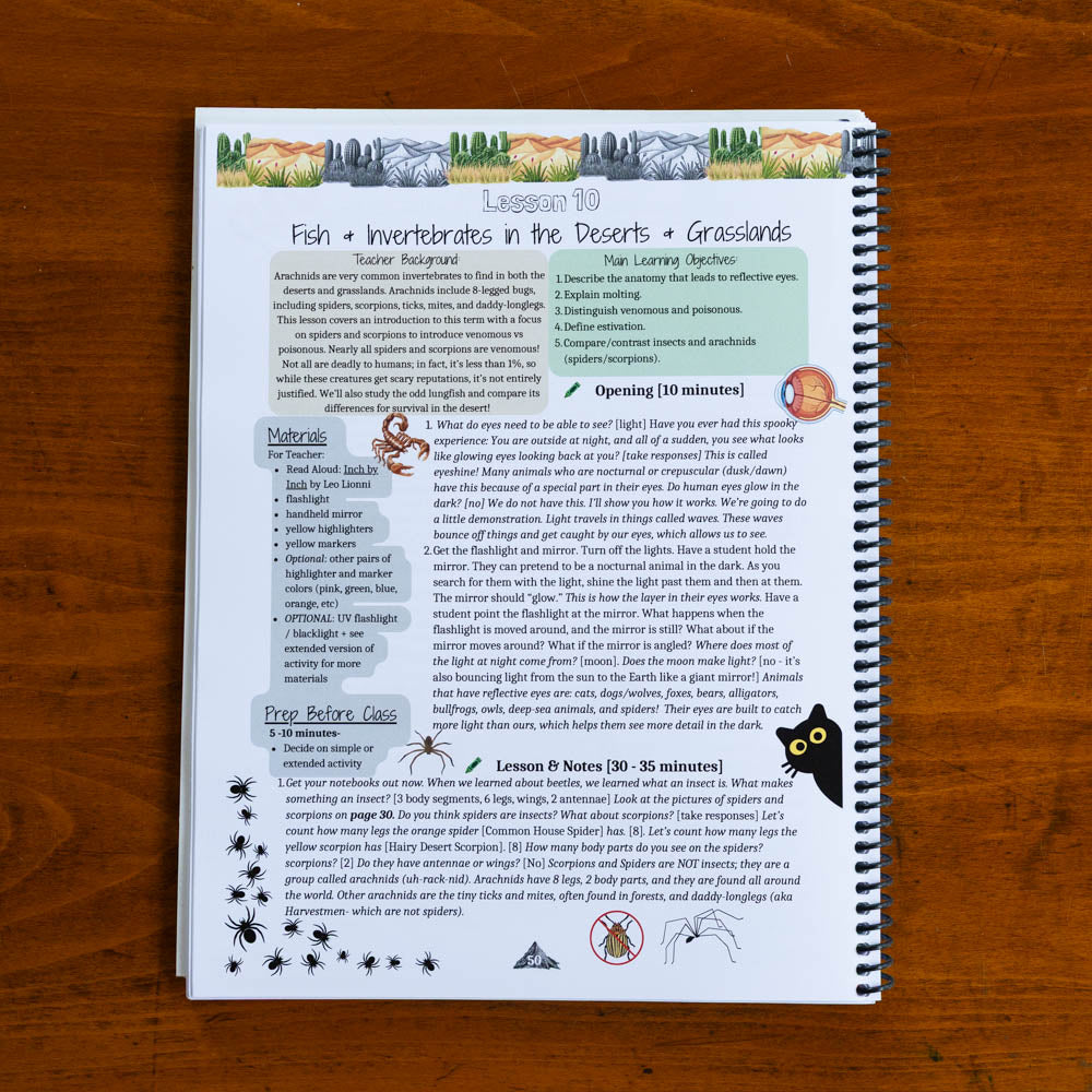 Zoology by Biome Teacher Manual 3rd–6th