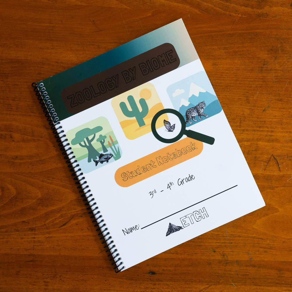 Zoology by Biome Student Notebook 3rd–4th