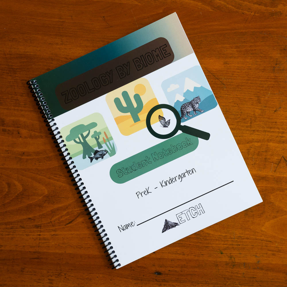 Zoology by Biome Student Notebook PreK–K