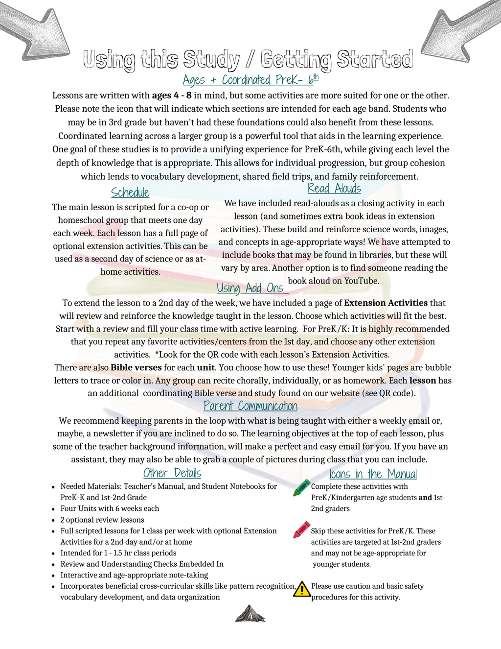General Science Teacher Manual PreK-2nd