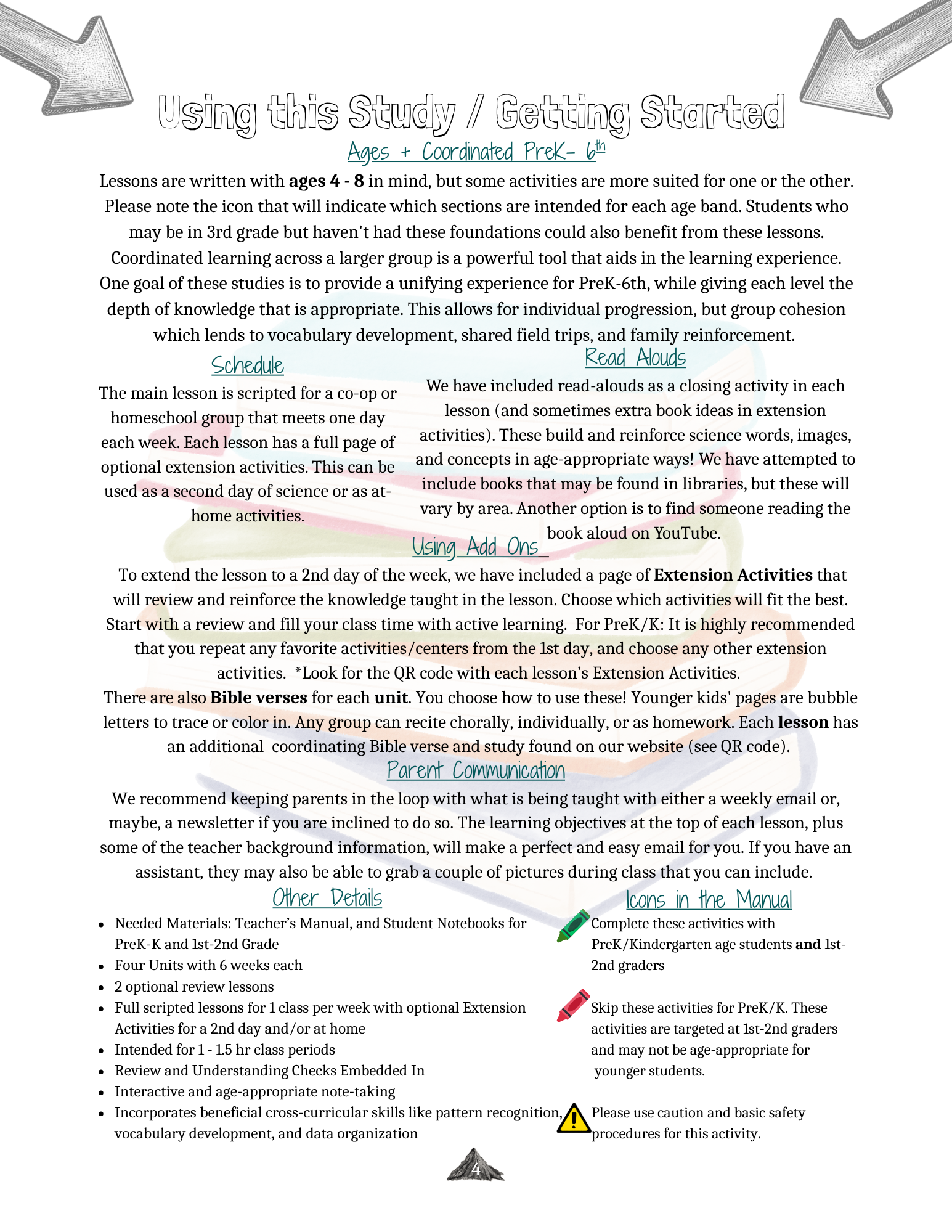 General Science Teacher Manual PreK-2nd