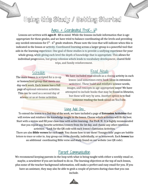 General Science 3rd-6th Book Bundle