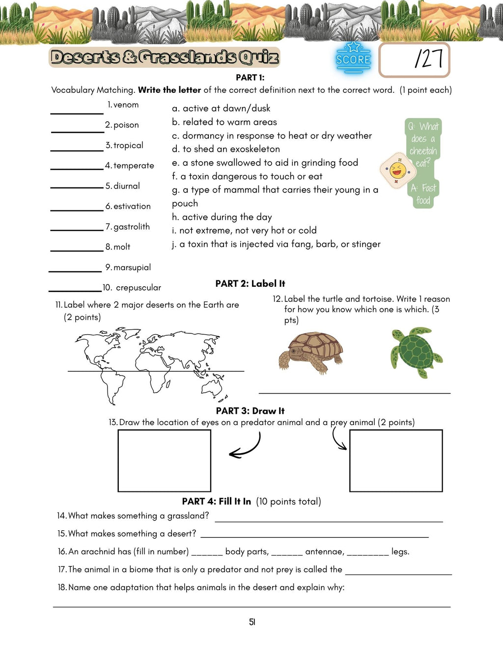 Zoology by Biome Curriculum Bundle 3rd–6th